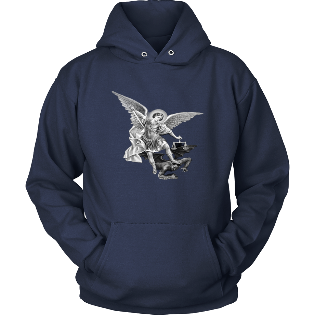 Saint Michael the Archangel Hoodie-UNISEX – ameandfon