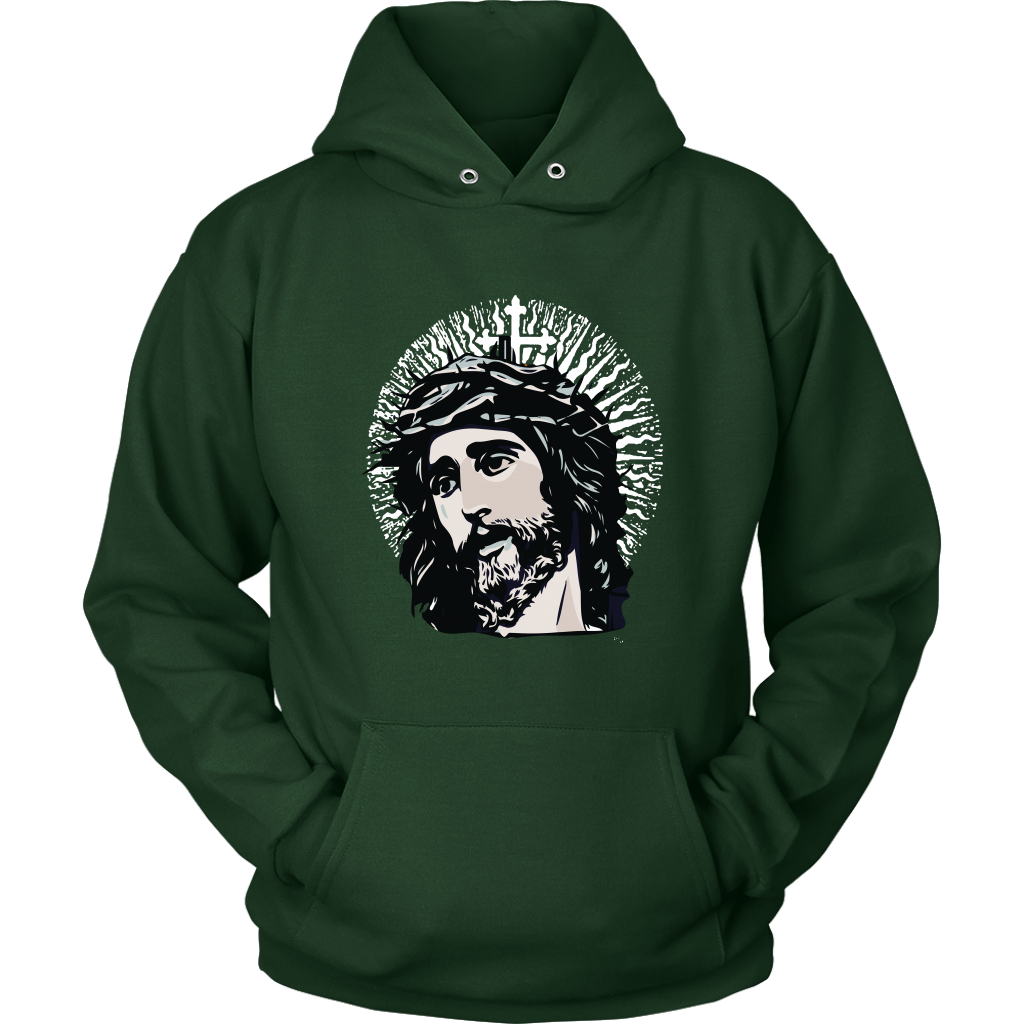 Jesus sales face hoodie