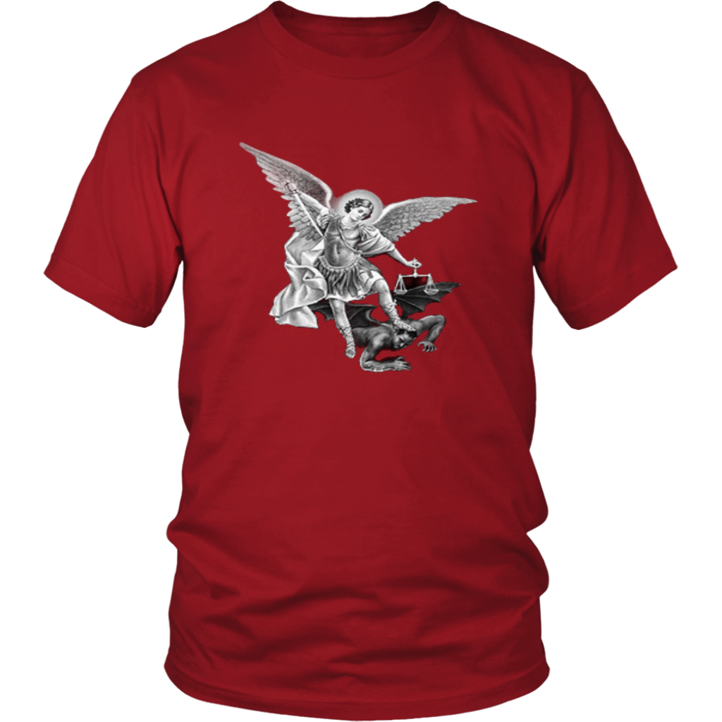 Saint Michael the Archangel T-Shirt-UNISEX – ameandfon