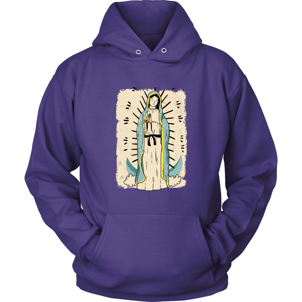 Our lady of guadalupe top hoodie